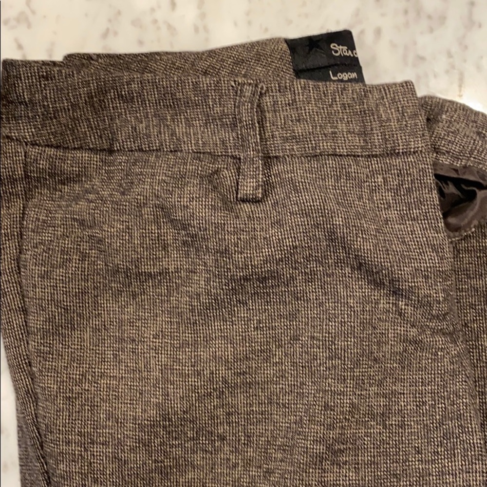 Brown trouser dress pant